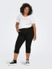 ONLY Carmakoma Caprihose in Schwarz