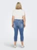ONLY Carmakoma Caprispijkerbroek blauw