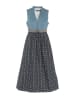 Berwin & Wolff Umstandsdirndl in Blau/ Dunkelblau