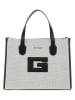 Guess Henkeltasche in Grau/ Schwarz - (B)34 x (H)26 x (T)13 cm