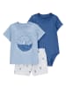 carter's 3tlg. Outfit in Blau