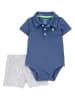 carter's 2tlg. Outfit in Blau/ Grau