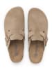 SABOKETS Leder-Clogs in Beige