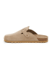 SABOKETS Leder-Clogs in Beige
