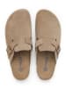 SABOKETS Leder-Clogs in Beige