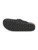 SABOKETS Leder-Clogs in Schwarz
