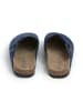 SABOKETS Leder-Clogs in Blau