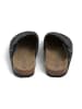 SABOKETS Leren clogs zwart