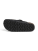 SABOKETS Leder-Clogs in Schwarz