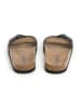 SABOKETS Leren slippers zwart