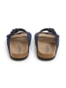 SABOKETS Leder-Pantoletten in Blau