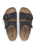 SABOKETS Leren slippers zwart