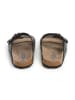 SABOKETS Leren slippers zwart