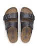 SABOKETS Leren slippers zwart
