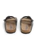 SABOKETS Leren slippers zwart