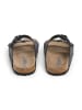 SABOKETS Leren slippers zwart