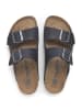 SABOKETS Leren slippers donkerblauw