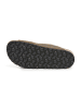 SABOKETS Leren slippers kaki