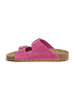SABOKETS Leren slippers roze