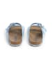 SABOKETS Leren slippers lichtblauw