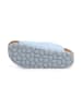 SABOKETS Leren slippers lichtblauw