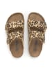 SABOKETS Pantoletten in Beige/ Schwarz