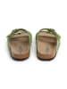 SABOKETS Leren slippers groen