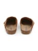 SABOKETS Leren clogs bruin