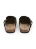 SABOKETS Leren clogs zwart