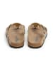 SABOKETS Zehentrenner in Beige/ Schwarz