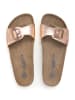 SABOKETS Pantoletten in Rosa/ Gold