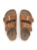 SABOKETS Leren slippers lichtbruin