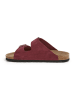 SABOKETS Leren slippers rood
