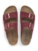 SABOKETS Leren slippers rood