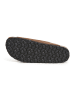 SABOKETS Leren slippers bruin