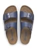 SABOKETS Leder-Pantoletten in Blau