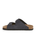 SABOKETS Leren slippers zwart