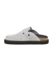SABOKETS Leren clogs grijs