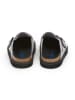 SABOKETS Leren clogs grijs