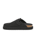 SABOKETS Leren clogs zwart
