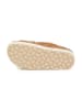 SABOKETS Leren slippers lichtbruin