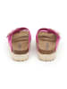 SABOKETS Leder-Pantoletten in Pink
