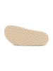 SABOKETS Leren slippers kaki