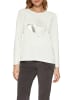 comma Longsleeve in Weiß