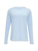 comma Longsleeve in Hellblau