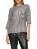 comma Blouse zwart/wit