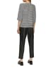 comma Blouse zwart/wit