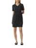 comma Kleid in Schwarz