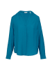 comma Bluse in Blau