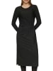 comma Kleid in Schwarz